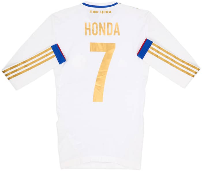 Camiseta TechFit de visitante de manga larga versión jugador europea del CSKA Moscow 2012-13 Honda #7 (S)