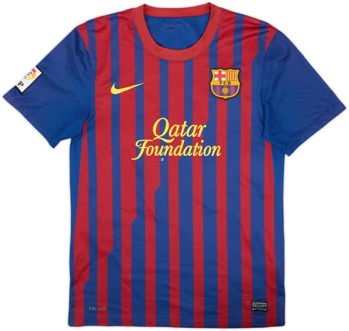 2011-12 Barcelona Home Shirt A.Iniesta #8 - 6/10 - (S)