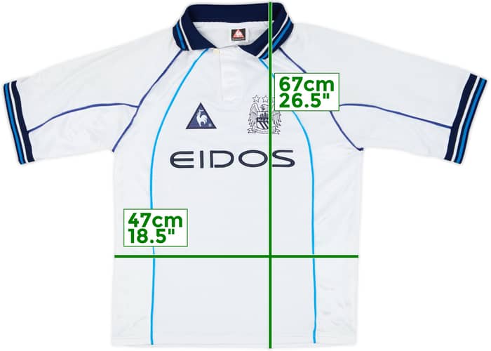 1999-00 Manchester City Away Shirt - 7/10 - (S)