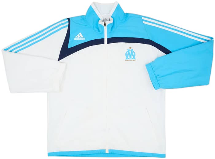 2007-08 Olympique Marseille adidas Track Jacket - 4/10 - (L/XL)
