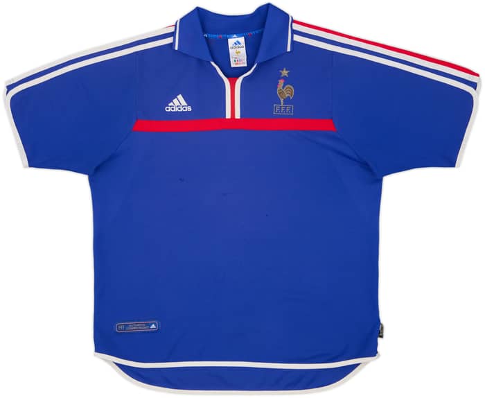 2000-02 France Home Shirt - 5/10 - (L)