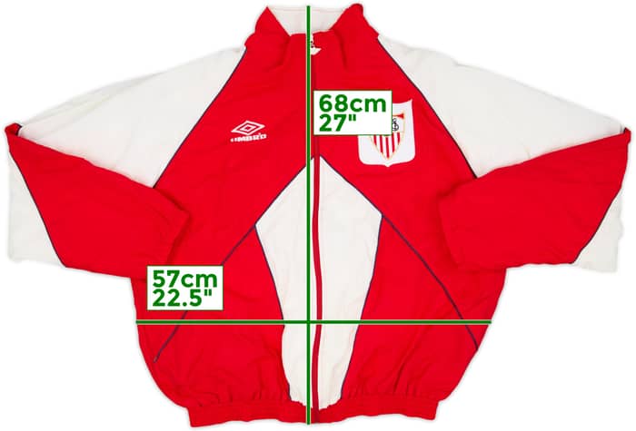 1995-96 Sevilla Umbro Track Jacket - 9/10 - (L)