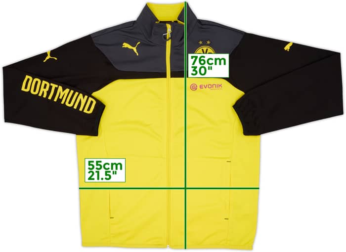 2014-15 Borussia Dortmund Puma Track Jacket - 7/10 - (M)