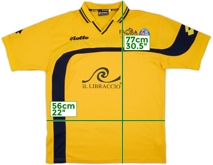 2001-02 Aurora Pro Patria Third Shirt - 9/10 - (XL)