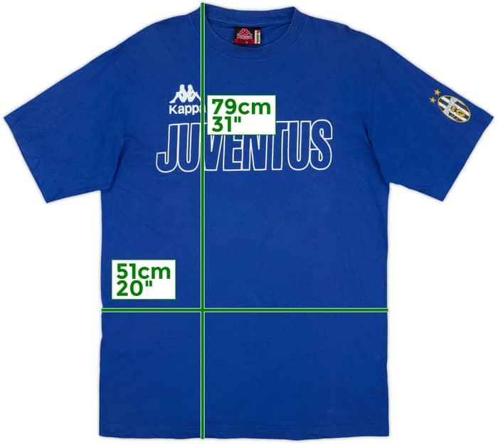 1998-99 Juventus Kappa Cotton Tee - 7/10 - (L)