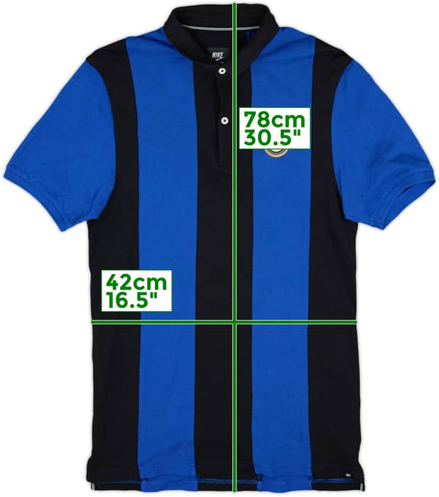 2012-13 Inter Milan Nike Polo Shirt - 9/10 - (S)