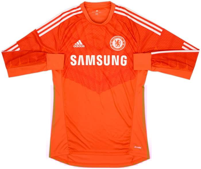 2014-15 Chelsea GK Shirt Courtois #13 - 8/10 - (S)