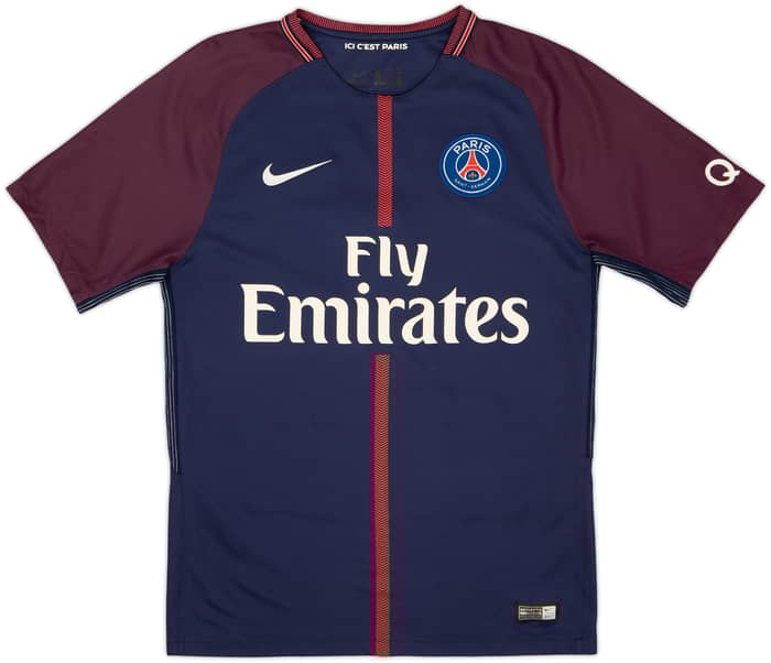 2017-18 Paris Saint-Germain Home Shirt Verratti #6 - 5/10 - (M)