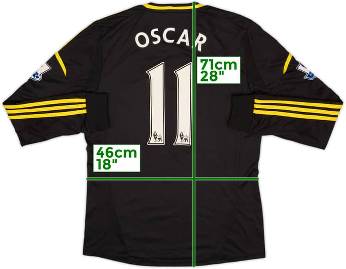 2012-13 Chelsea Third L/S Shirt Oscar #11 - 5/10 - (M)