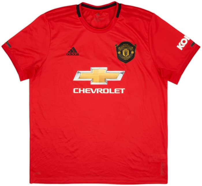 2019-20 Manchester United Home Shirt B.Fernandes #18 - 5/10 - (XL)