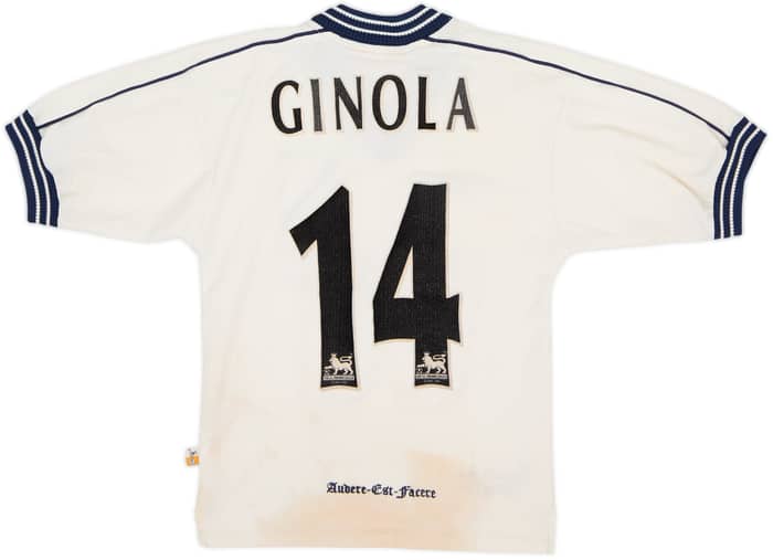 1997-99 Tottenham Home Shirt Ginola #14 - 4/10 - (S.Boys)