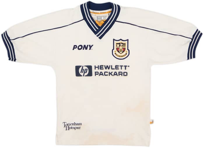 1997-99 Tottenham Home Shirt Ginola #14 - 4/10 - (S.Boys)