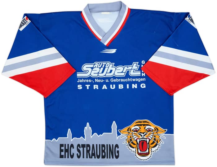 2000s EHC Straubing Tigers #5 Bauer Home Jersey - 6/10 - (L)