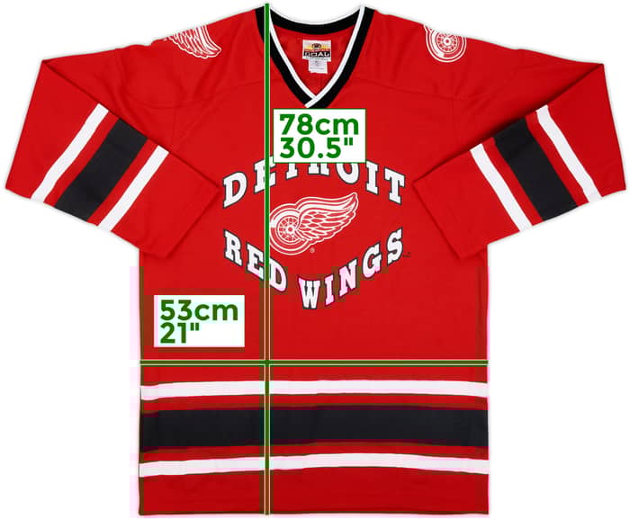 2000s Detroit Red Wings Might-Mac jersey - 8/10 - (XL.Boys)