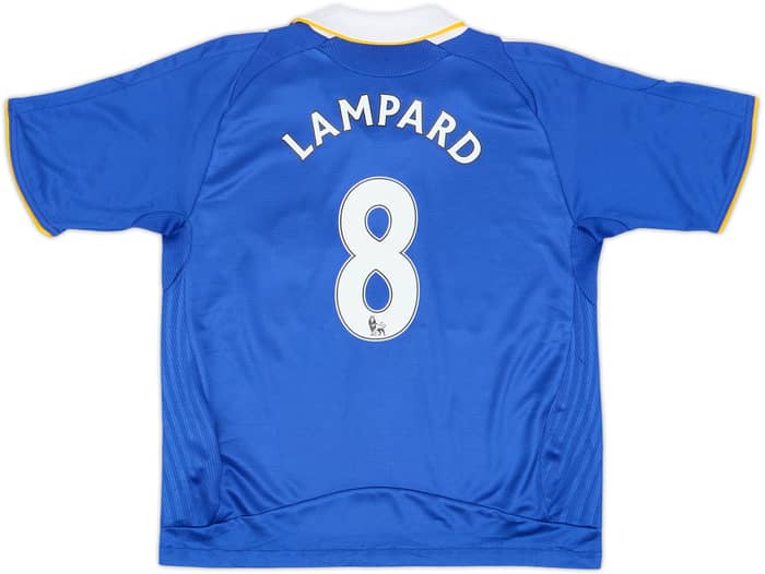 2008-09 Chelsea Home Shirt Lampard #8 - 8/10 - (M.Boys)