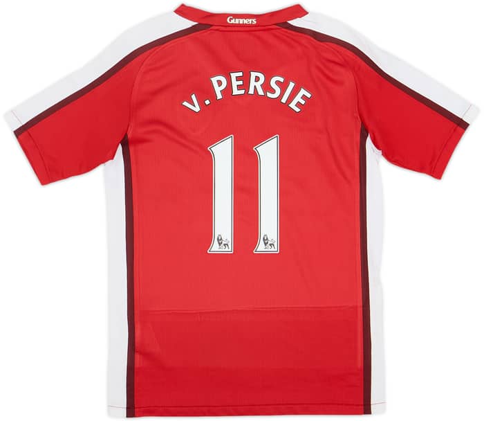 2008-10 Arsenal Home Shirt v.Persie #11 - 8/10 - (S.Boys)