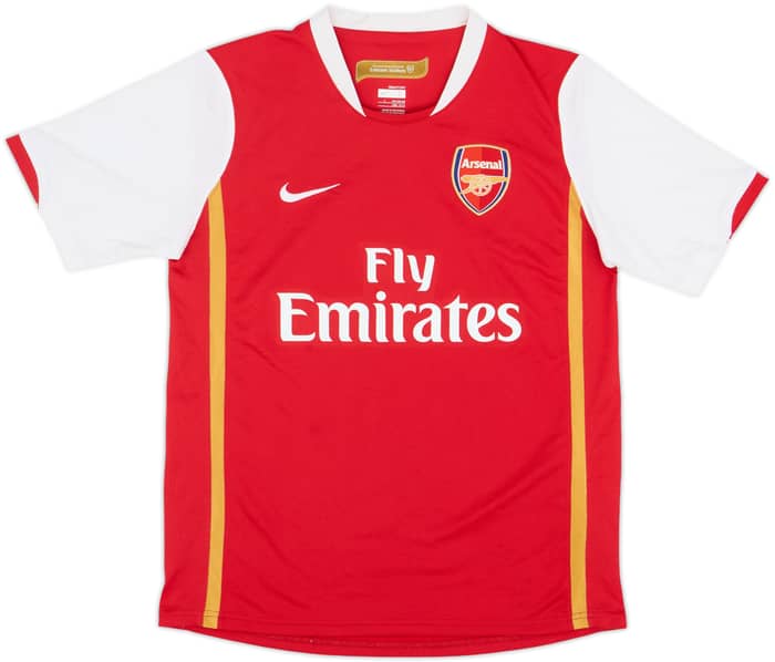 2006-08 Arsenal Home Shirt v.Persie #11 - 10/10 - (L.Boys)