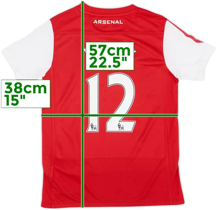 2011-12 Arsenal Home Shirt Henry #12 - 7/10 - (S.Boys)