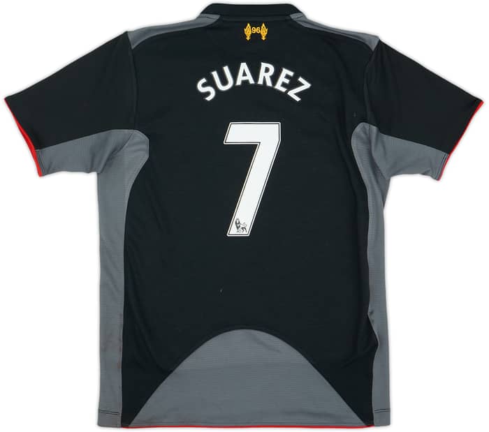 2012-13 Liverpool Away Shirt Suarez #7 - 7/10 - (M.Boys)