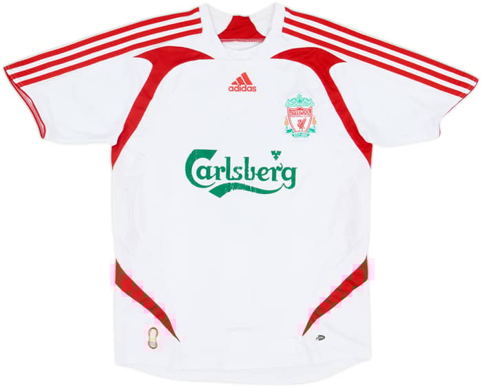 2007-08 Liverpool Away Shirt Torres #9 - 6/10 - (L.Boys)