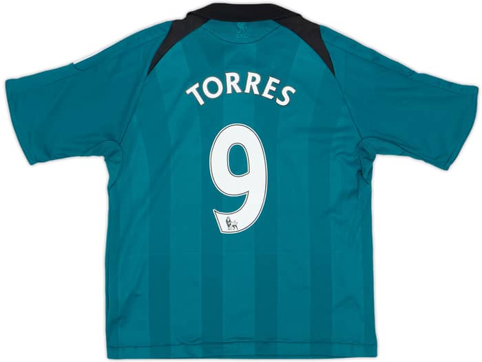 2008-09 Liverpool Third Shirt Torres #9 - 8/10 - (XS.Boys)