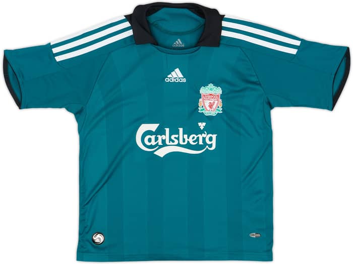 2008-09 Liverpool Third Shirt Torres #9 - 8/10 - (XS.Boys)