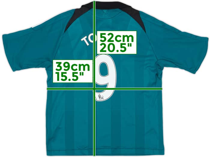 2008-09 Liverpool Third Shirt Torres #9 - 8/10 - (XS.Boys)