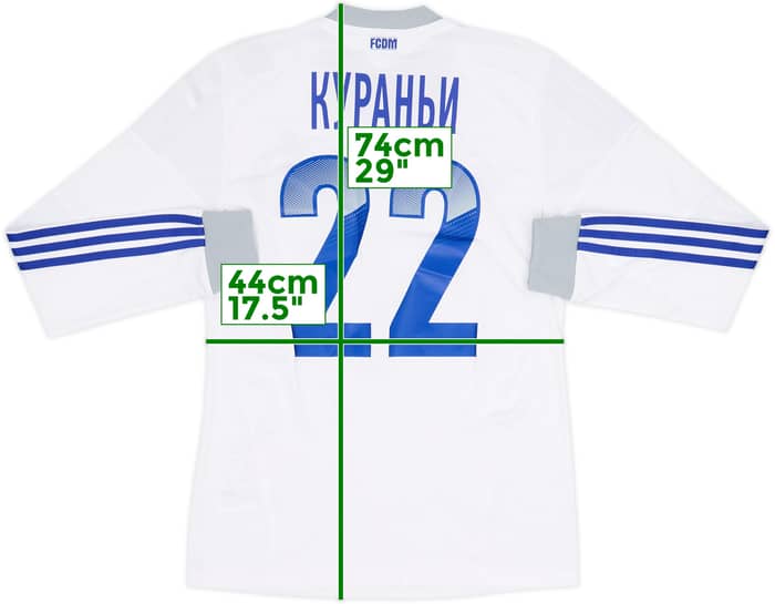 2013-14 Dynamo Moscow Away L/S Shirt Kuranyi #22 (S)