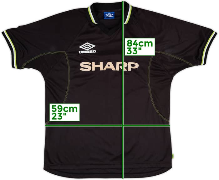 1998-99 Manchester United Third Shirt - 5/10 - (XL)