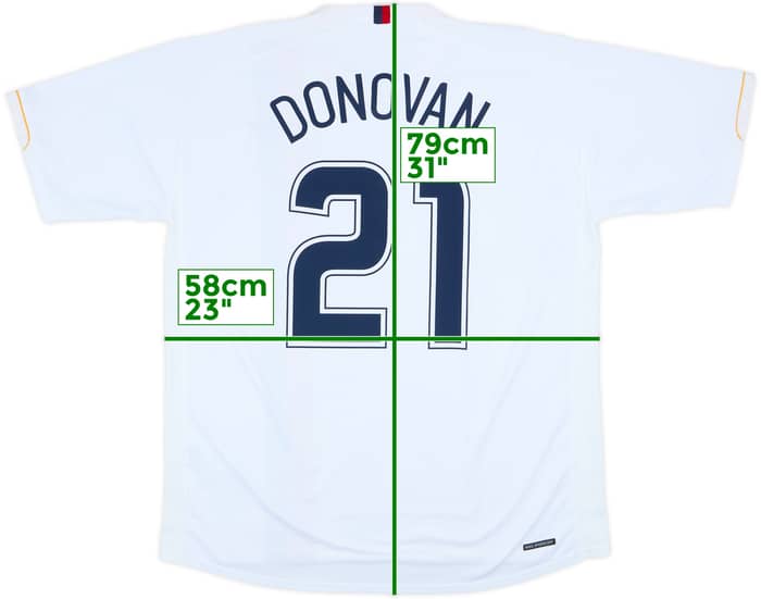 2006-07 USA Home Shirt Donovan #21 - 9/10 - (XL)
