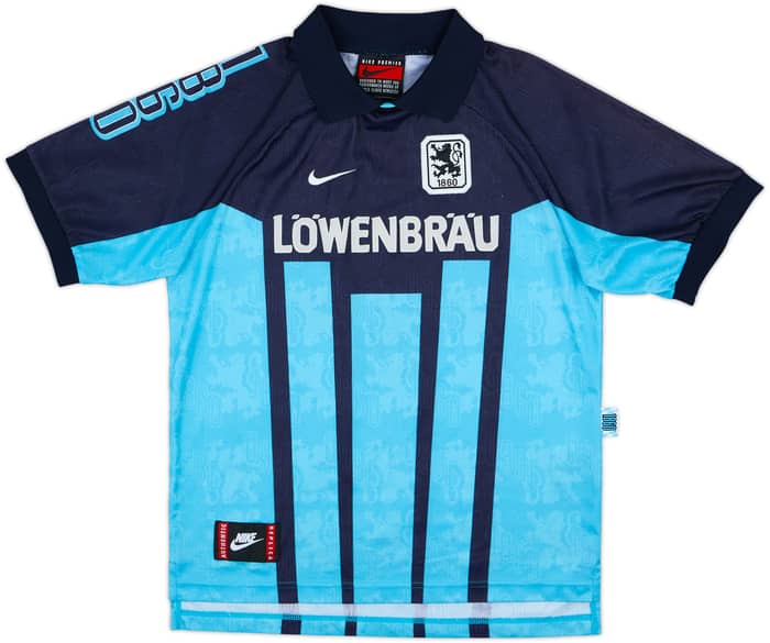 1996-97 1860 Munich Away Shirt - 9/10 - (L.Boys)