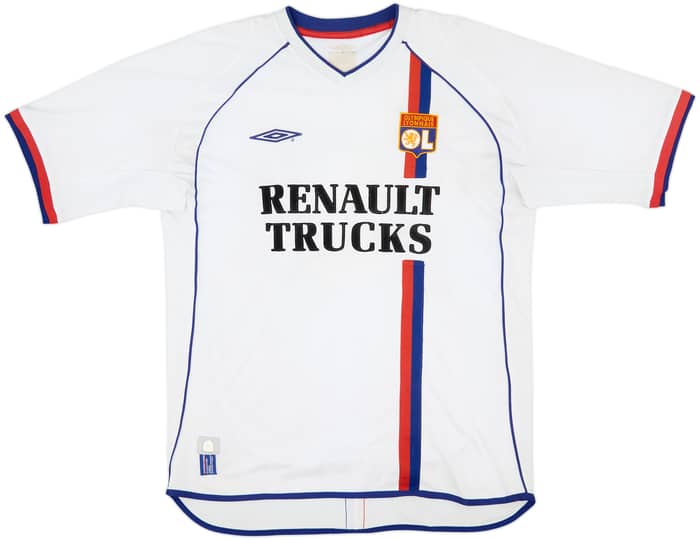 2003-04 Lyon Home Shirt Juninho #8 - 6/10 - (XL)