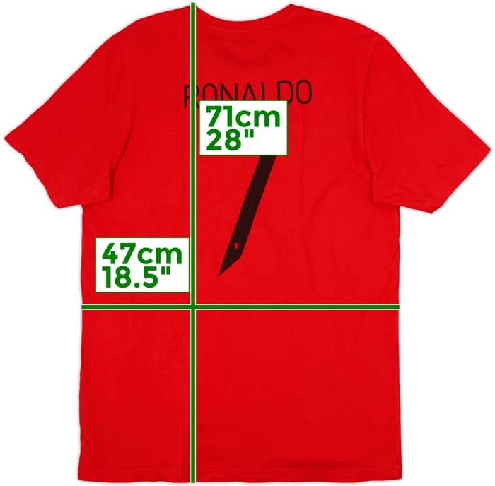 2021-22 Manchester United adidas Cotton Tee Ronaldo #7 - 10/10 - (M)