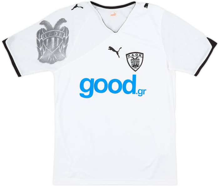 2010-11 PAOK Fourth SHirt #9 - 8/10 - (M)