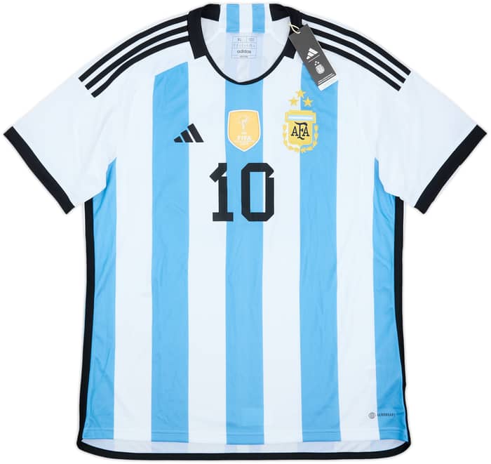 2022-23 Argentina Home Shirt Messi #10 (XL)