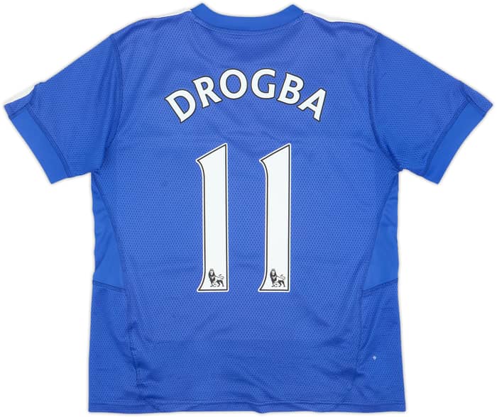 2009-10 Chelsea Home Shirt Drogba #11 - 7/10 - (L.Boys)