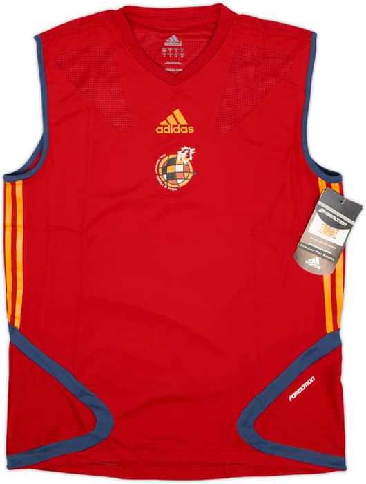 2004-06 Spain Player Issue adidas Training Vest (S/M)