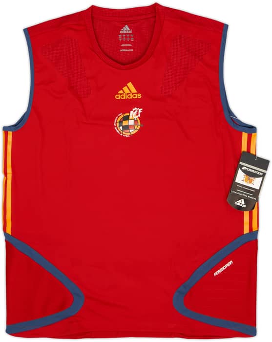 2004-06 Spain Player Issue adidas Training Vest (M/L)