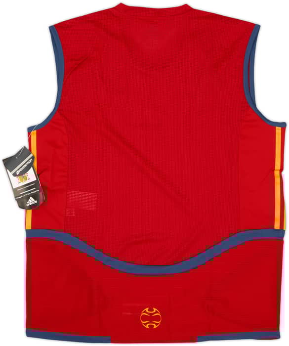 2004-06 Spain Player Issue adidas Training Vest (M/L)