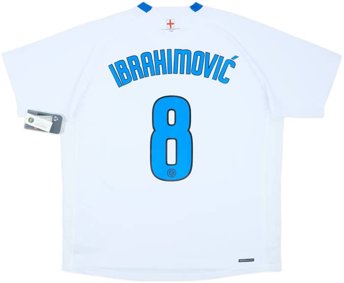 2006-07 Inter Milan Away Shirt Ibrahimovic #8 (XL)