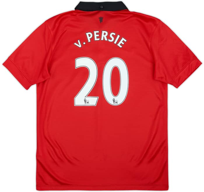 2013-14 Manchester United Home Shirt v.Persie #20 - 10/10 - (L.Boys)