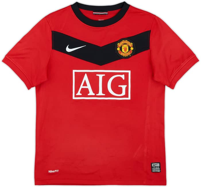 2009-10 Manchester United Home Shirt Rooney #10 - 10/10 - (S.Boys)