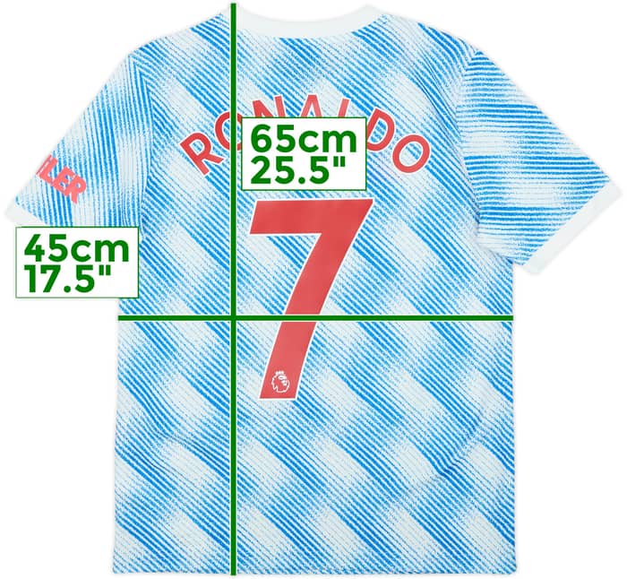 2021-22 Manchester United Away Shirt Ronaldo #7 - 10/10 - (L.Boys)