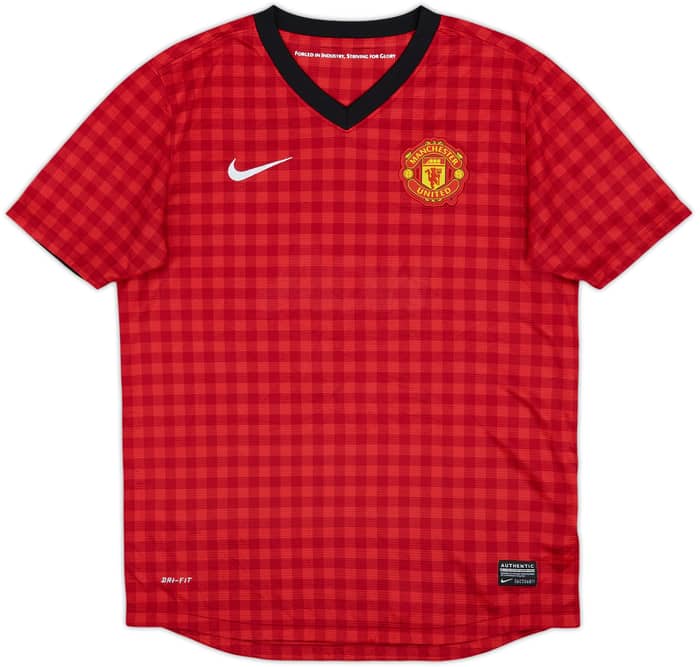 2012-13 Manchester United Home Shirt v.Persie #20 - 8/10 - (L.Boys)