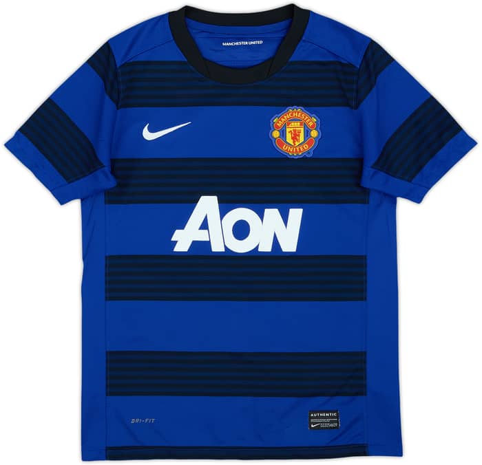 2011-13 Manchester United Away Shirt v.Persie #20 - 8/10 - (M.Boys)