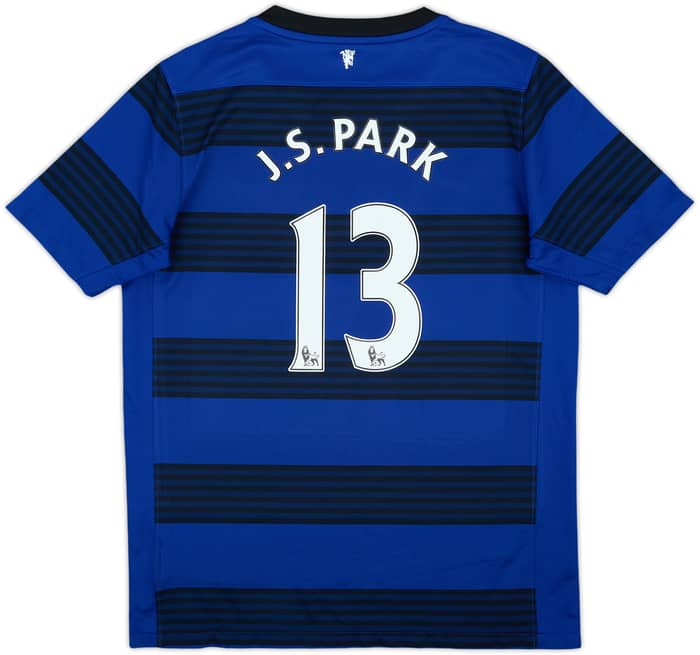 2011-13 Manchester United Away Shirt J.S.Park #13 - 8/10 - (L.Boys)