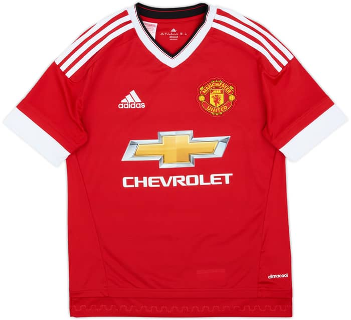 2015-16 Manchester United Home Shirt Rooney #10 - 7/10 - (L.Boys)