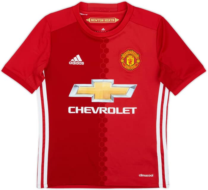 2016-17 Manchester United Home Shirt Rooney #10 - 6/10 - (S.Boys)
