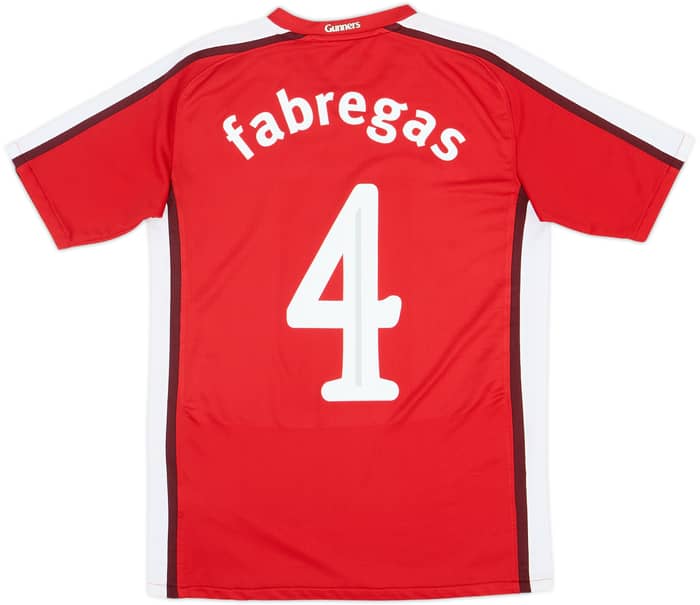 2008-10 Arsenal Home Shirt Fabregas #4 - 8/10 - (XL.Boys)