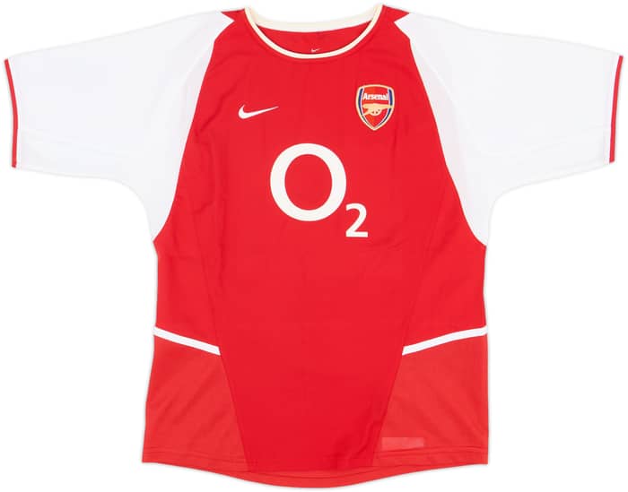 2002-04 Arsenal Home Shirt Henry #14 - 8/10 - (L.Boys)